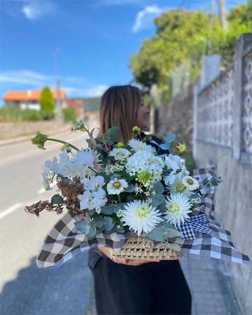 Composiciones florales con flor natural